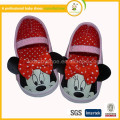 2015 wholesale hot selling lovely mickey handmade baby moccasins shoes